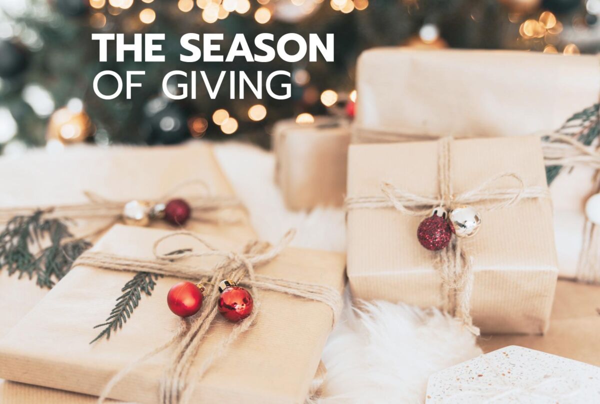 THE SEASON OF GIVING