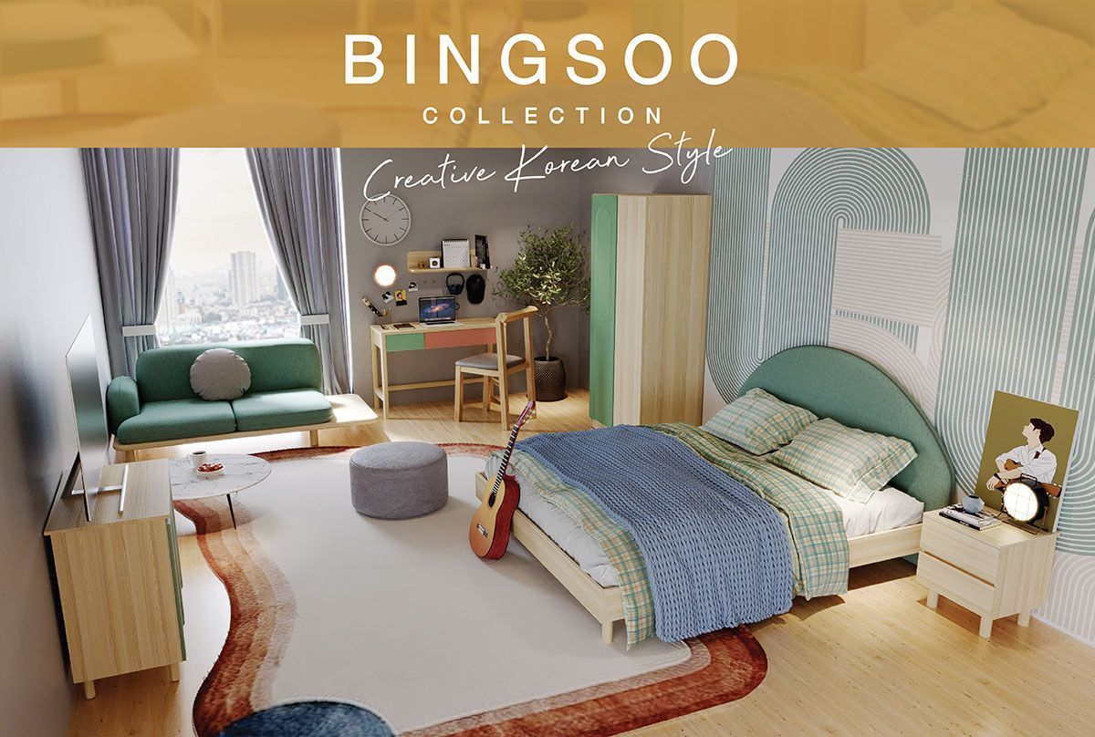 คอนเซ็ปต์ เฟอร์นิเจอร์ ส่งเฟอร์ฯ สีพาสเทลสุดคิวท์! BINGSOO Collection  เอาใจติ่งเกาหลี ด้วยแนวคิด Creative Korean Style