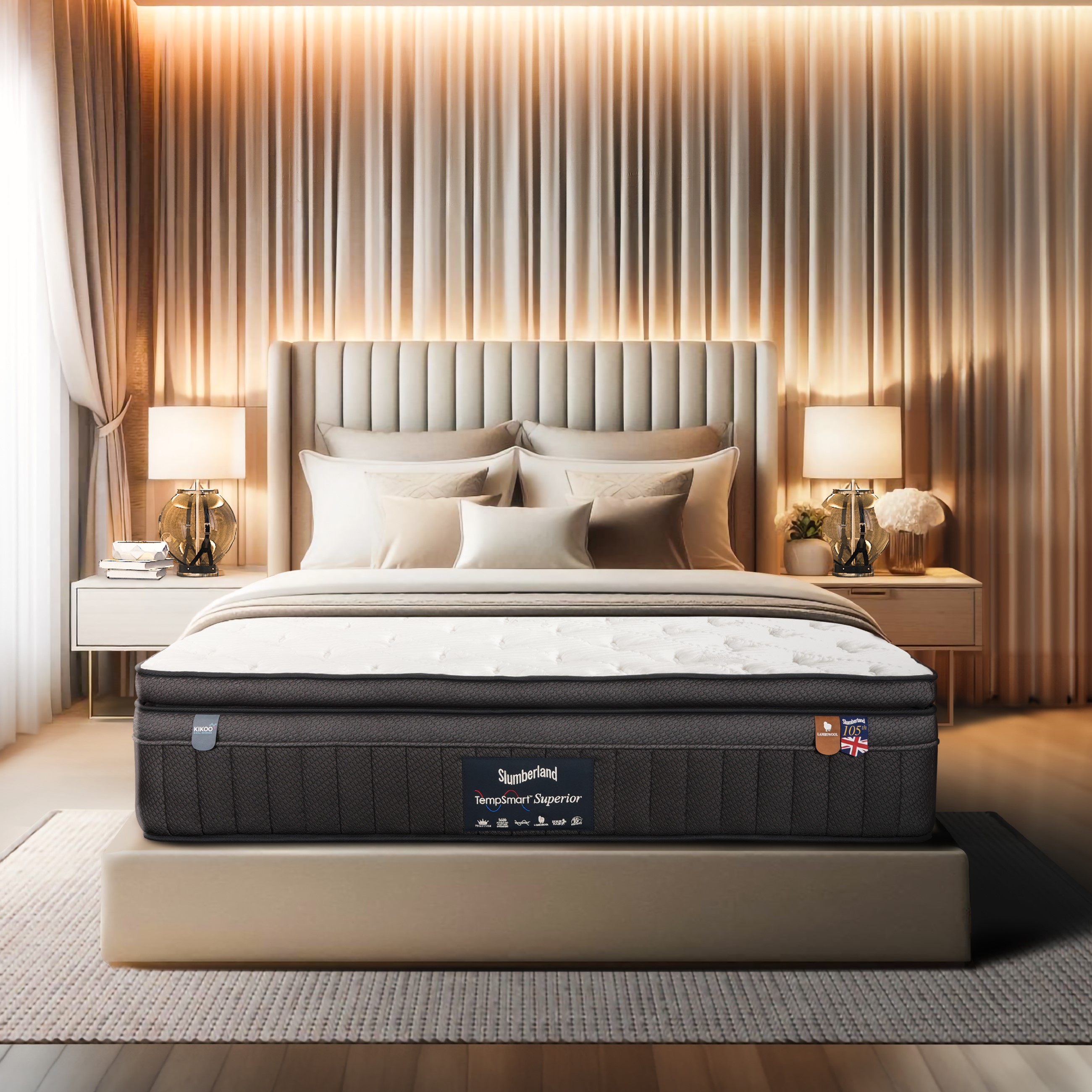 Slumberland ที่นอนรุ่น TempSmart Superior ขนาด 5 ฟุต