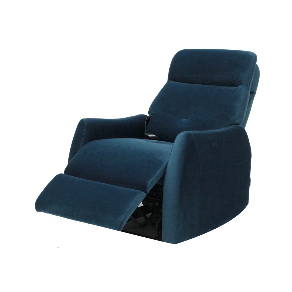 Power Lift Chair ผ้า 1 ที่นั่ง รุ่น Tellan สีน้ำเงิน1