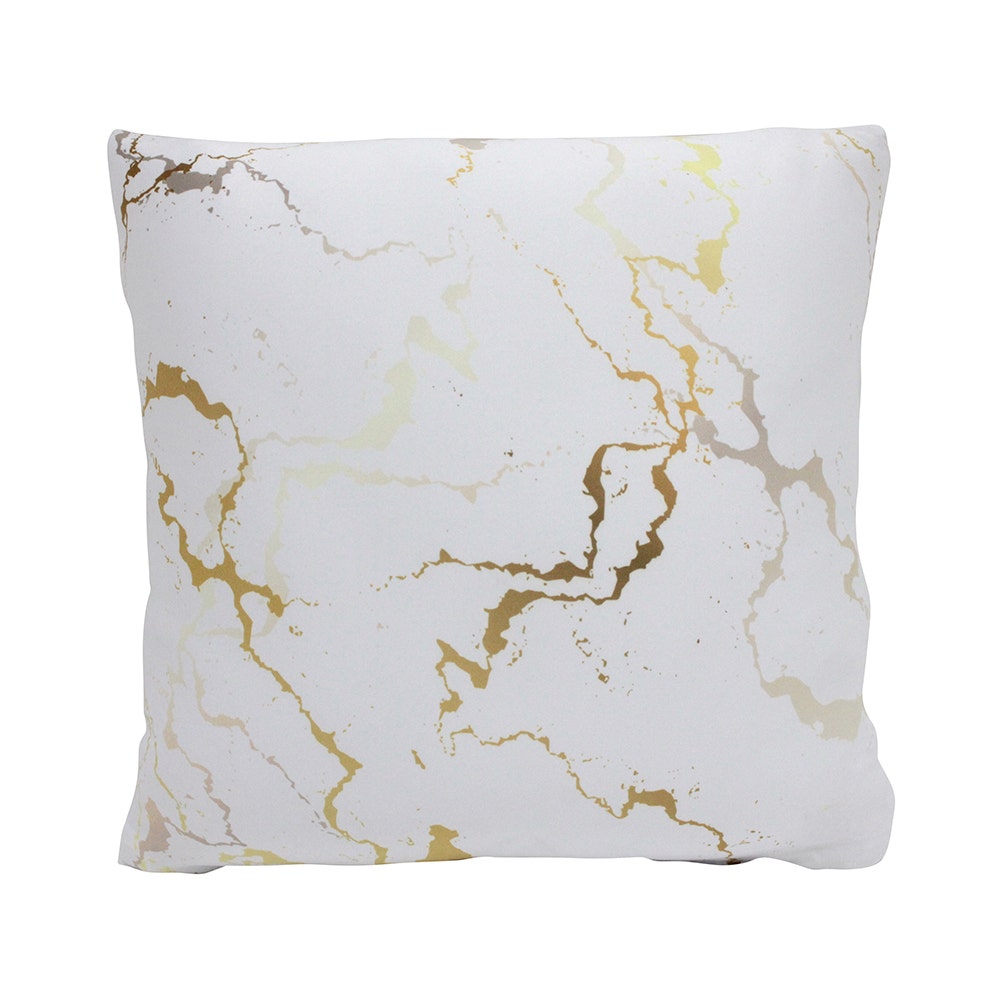 หมอนอิง 45x45 Marble สีครีม-01