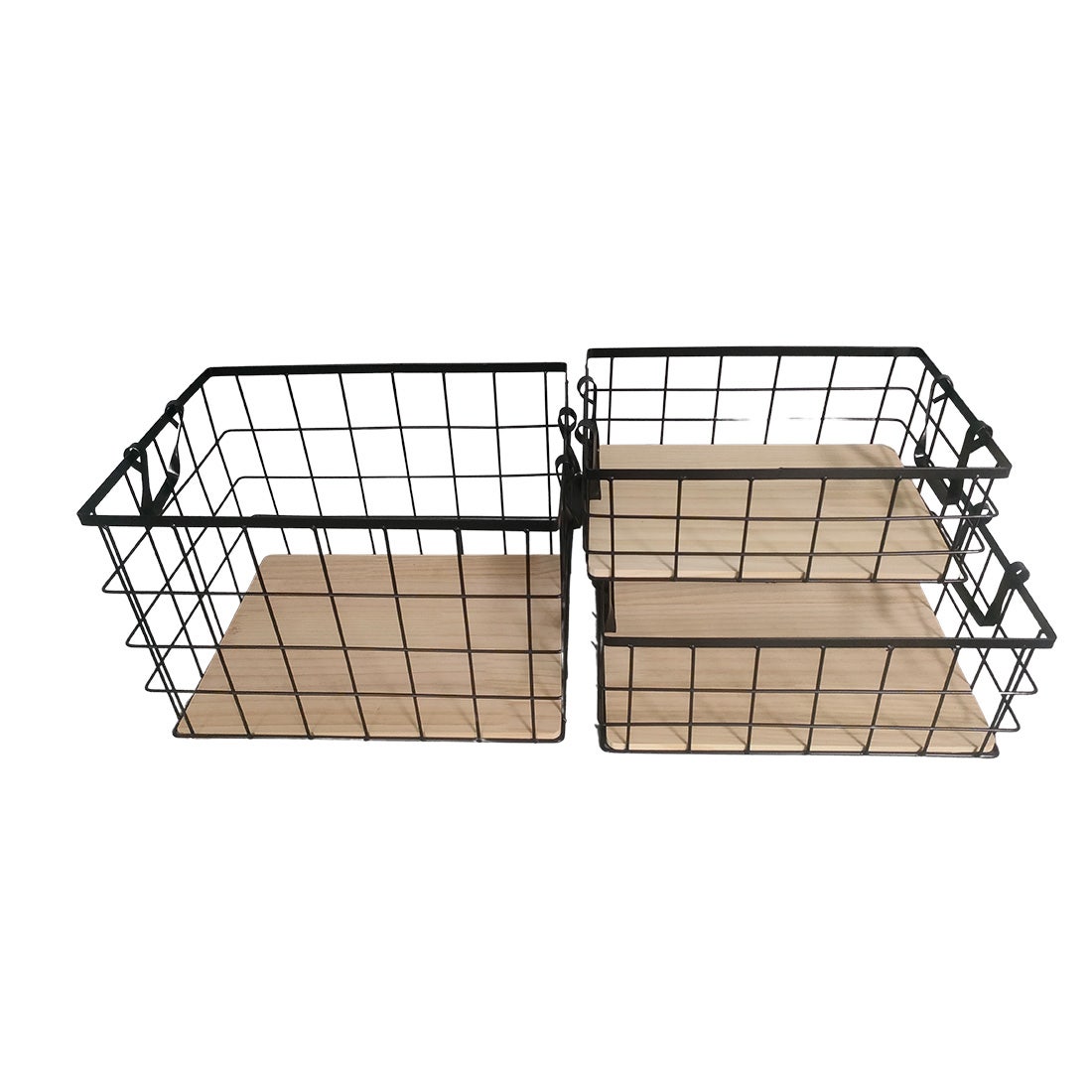 LS STORAGE BASKET#TPC22020/BLACK/S3/HY สีดำ01