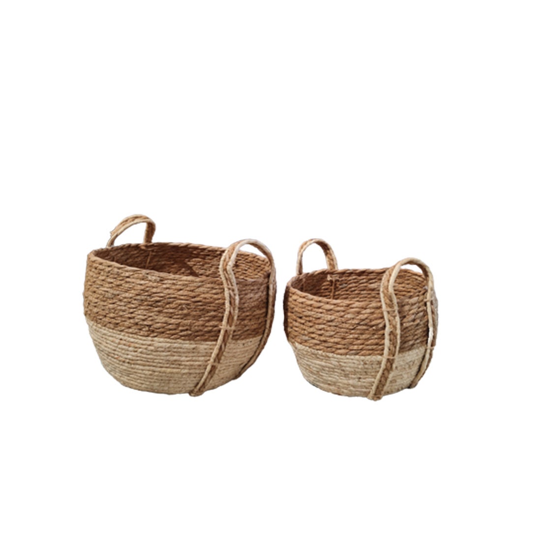 LS STORAGE BASKET#TPC22098/NATURAL/S2/HY สีน้ำตาลอ่อน01