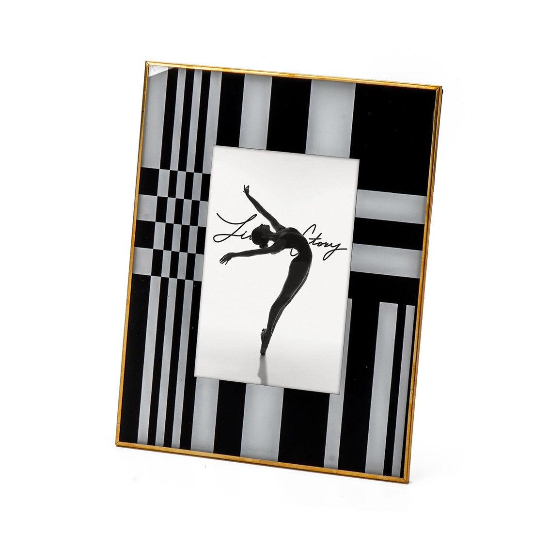 LS PHOTOFRAME#GM10422C24/BLACK/WHITE/CN สีดำ01