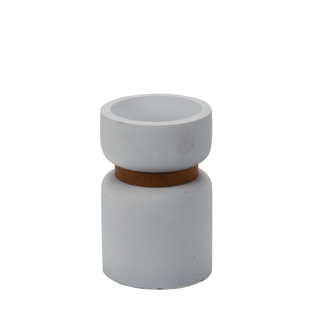 LS CANDLE HOLDER#GMX301-22C01/WHITE/CN สีขาว1