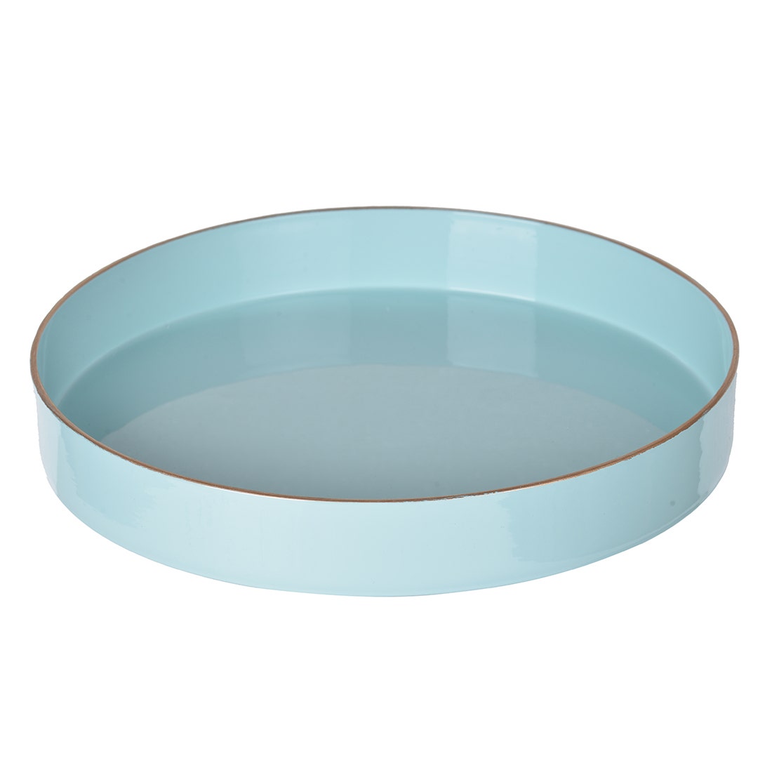 VP TRAY#42537-TURQ/ROUND/BLUE/EG สีฟ้า01