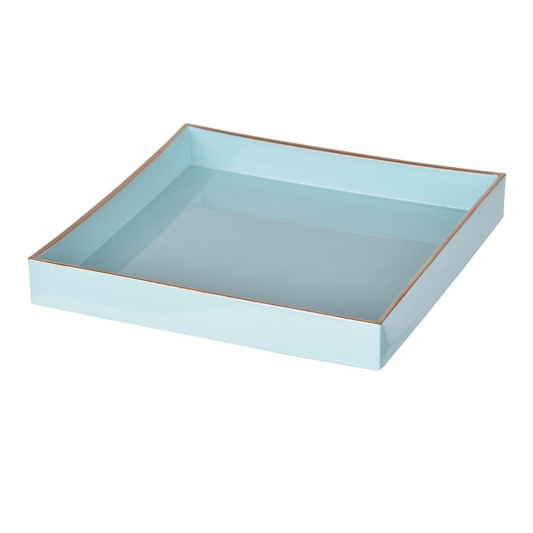 VP TRAY#42539-TURQ/SQUARE/BLUE/EG สีฟ้า01