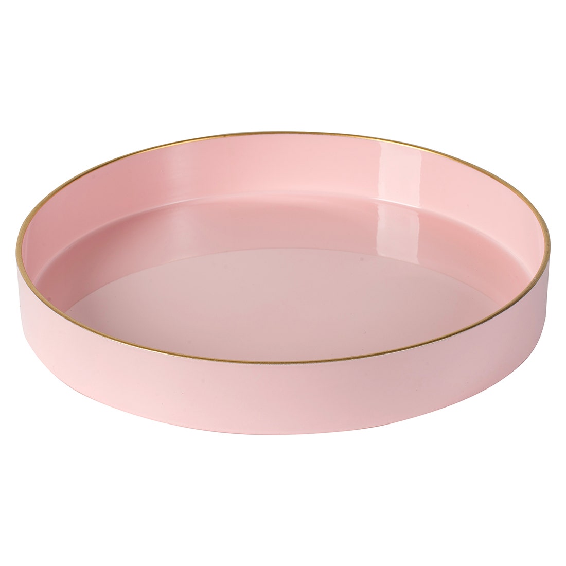 VP TRAY#44767/ROUND/PINK/SMALL/EG สีชมพู01