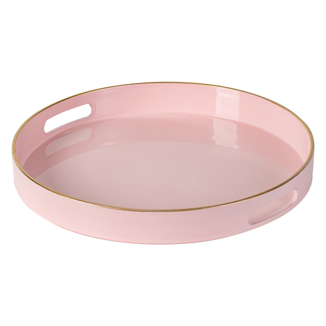 VP TRAY#44768/ROUND/PINK/LARGE/EG สีชมพู01