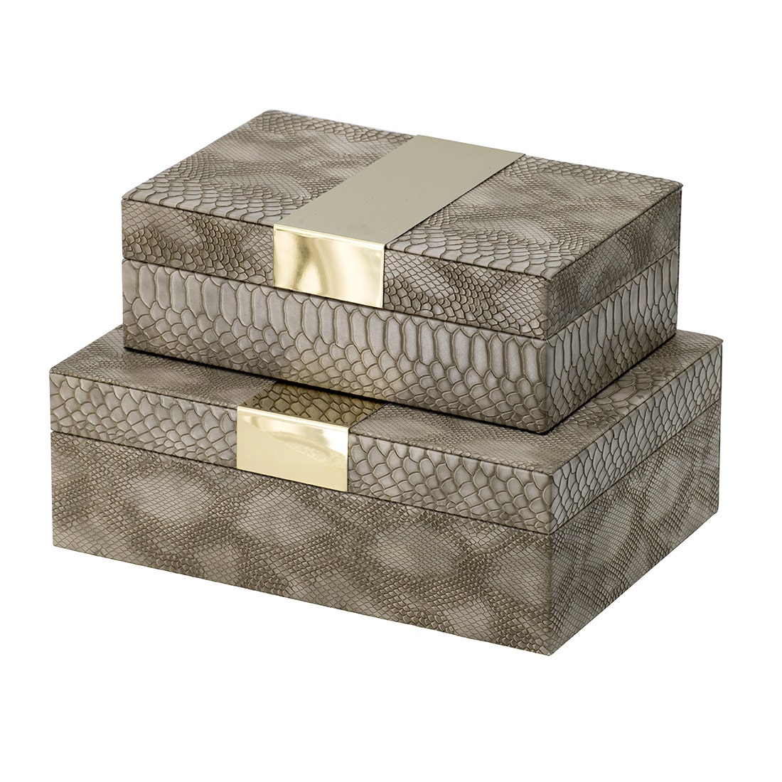 VP BOX#45474/SL/GRAY SNAKE SKIN/S2/EG สีเทา01