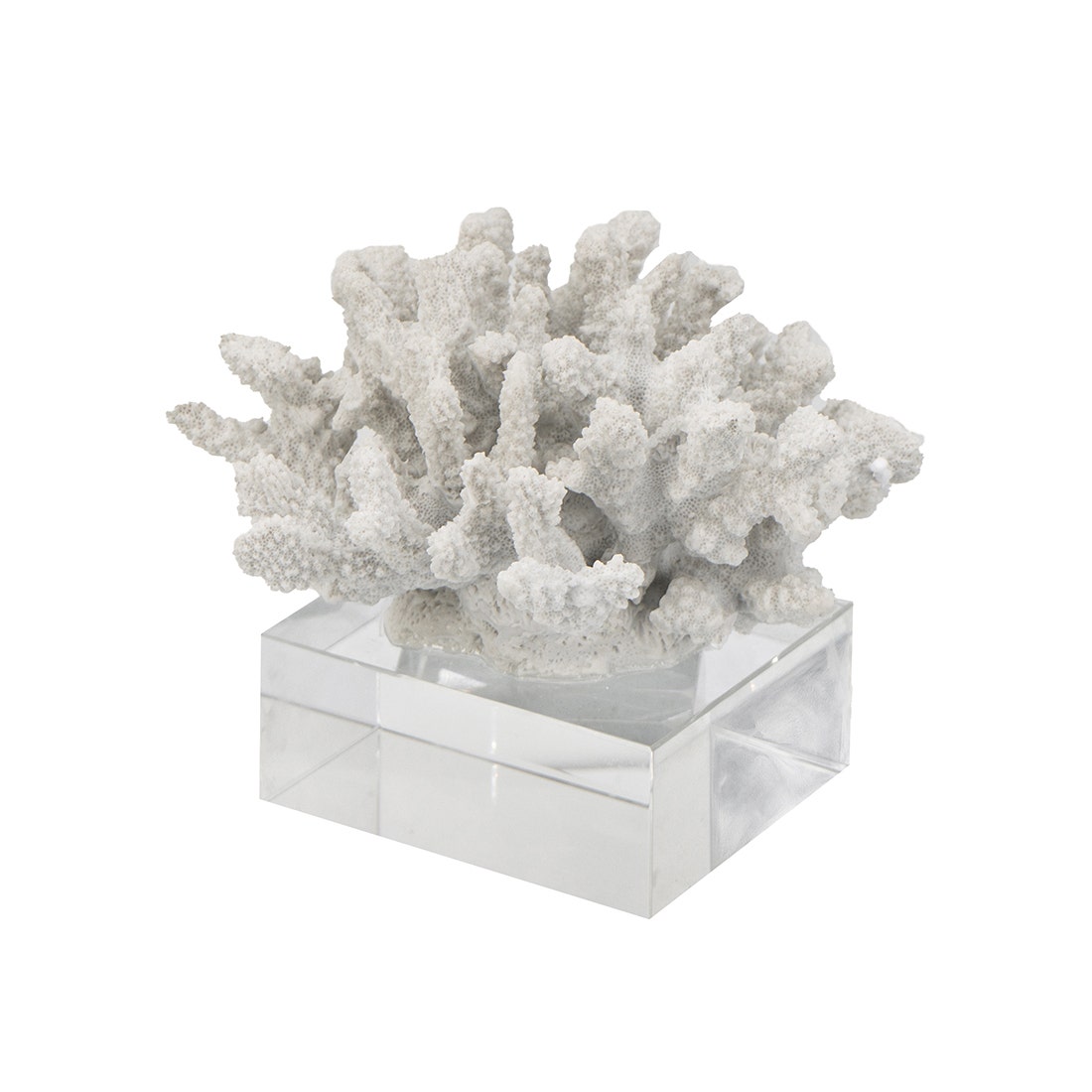 VP DECOR#70303/POLYRESIN/WHITE CORAL/EG สีขาว01