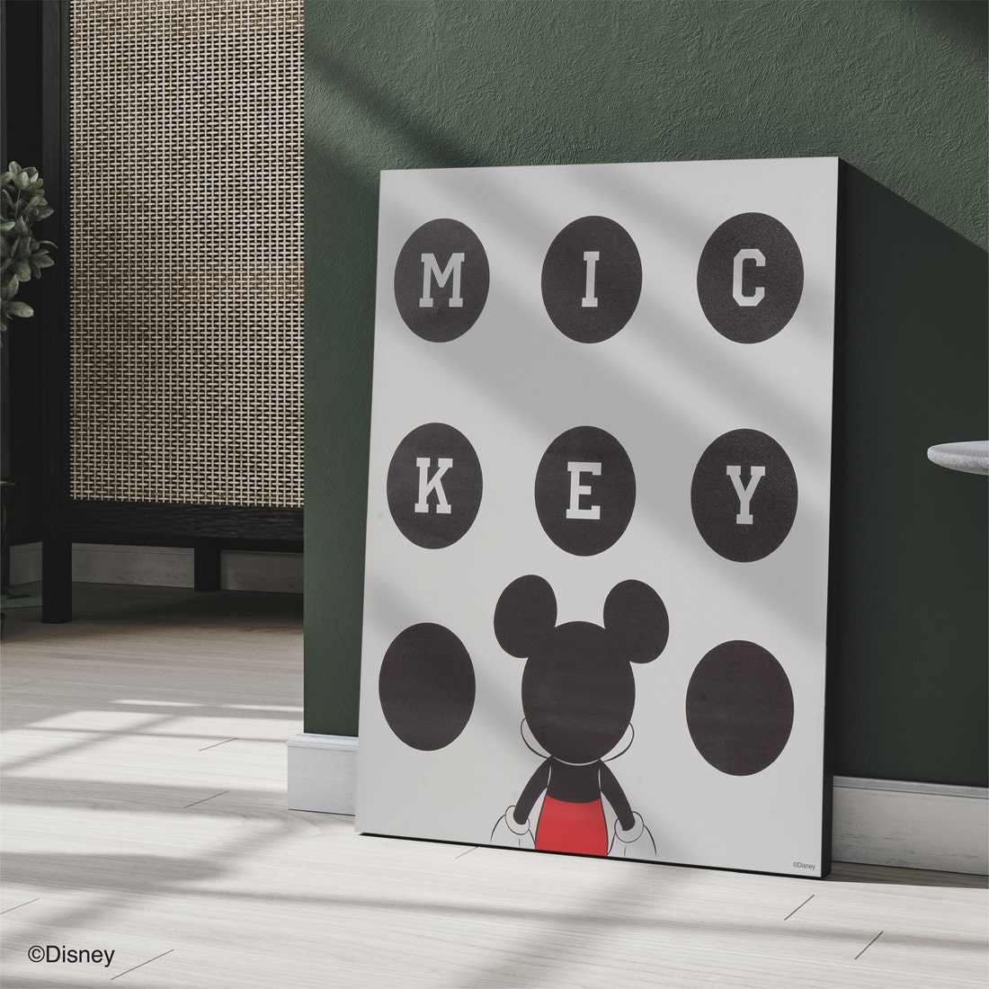 รูปภาพพร้อมแขวน DISNEY รุ่น MICKEY-MF03-XXL