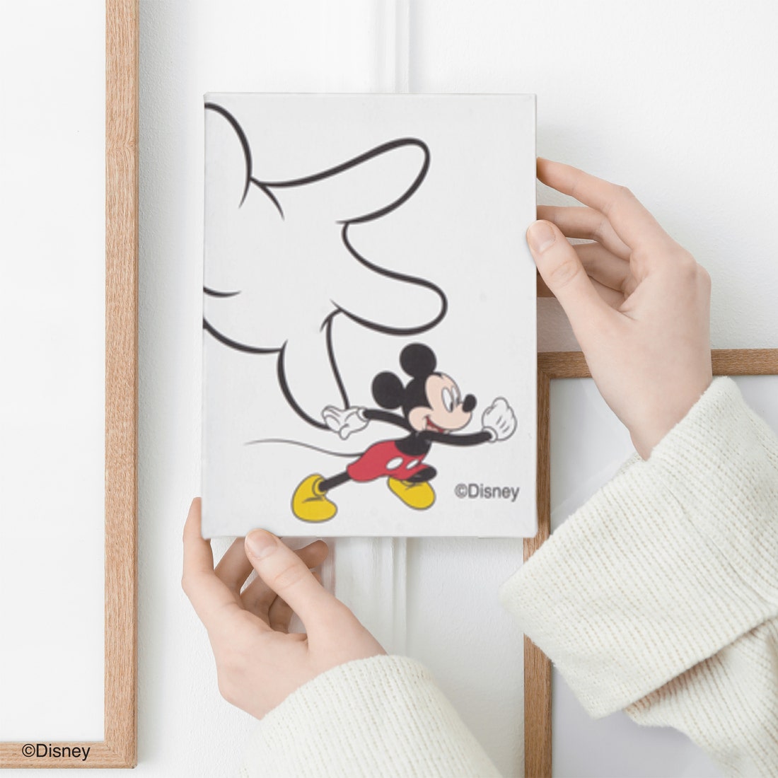 รูปภาพพร้อมแขวน DISNEY รุ่น MICKEY-MF04-XS