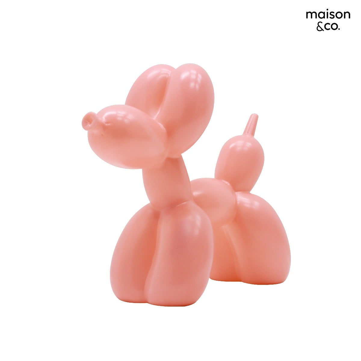 ของตกแต่ง รุ่น BALLON DOG สีชมพู01