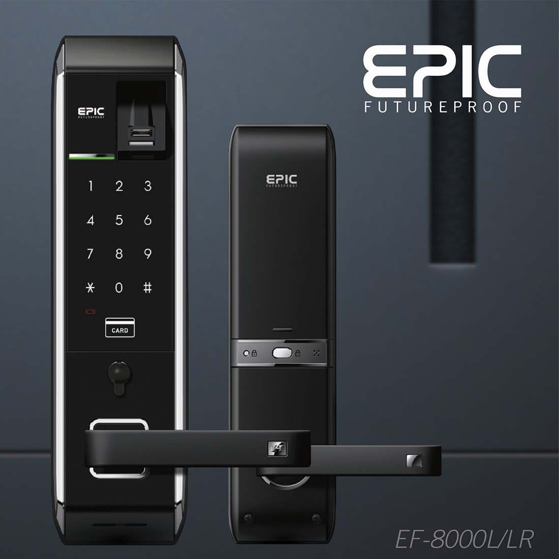 กลอนประตูดิจิตอล Digital Door Lock รุ่น EPIC EF-8000-04