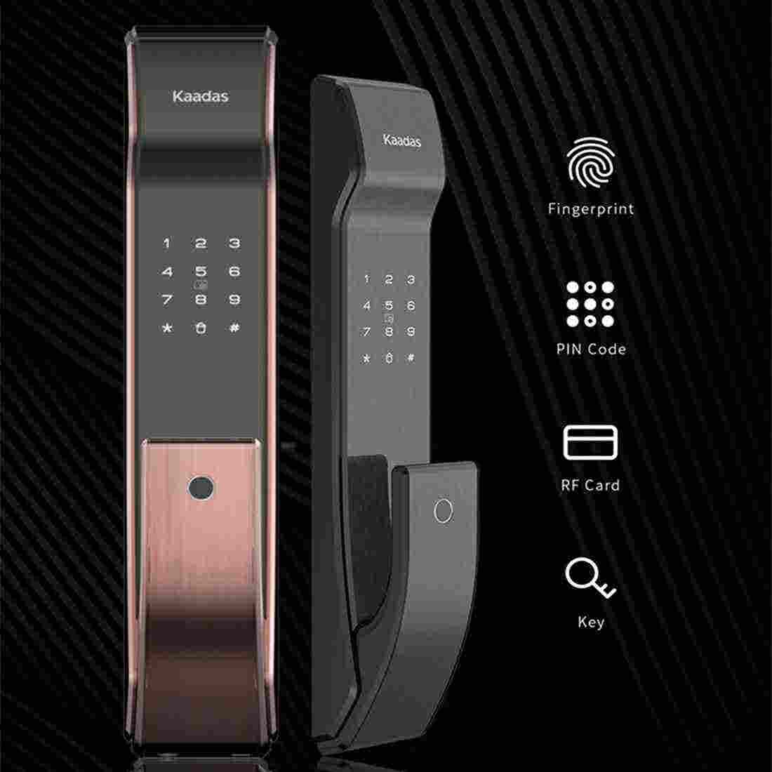 กลอนประตูดิจิตอล Digital Door Lock  รุ่น Kaadas  K-9 (Rose Gold)-04