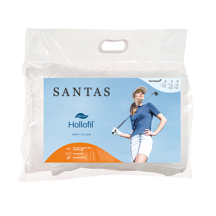 SANTAS หมอนกอด Dacron Hollofil แถมฟรี! ปลอกหมอนกอดคละสี คละลาย 03