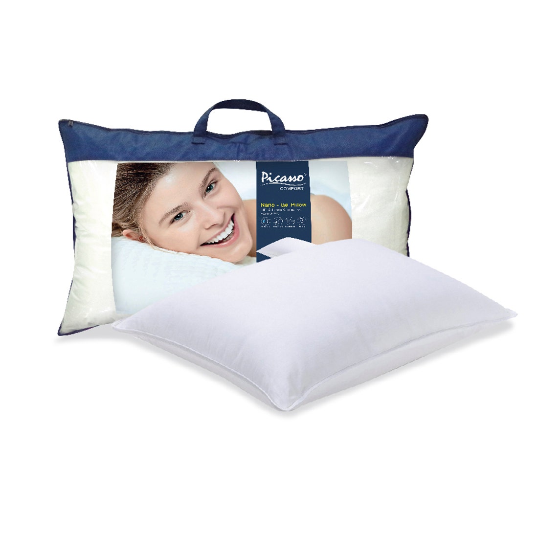 Picasso Comfort หมอนหนุน ร่น Nano gel pillow1