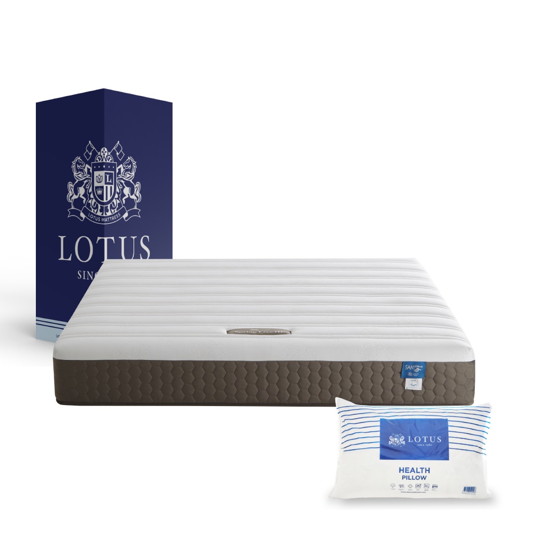 Lotus ที่นอน รุ่น Spring Free III  ขนาด 3.5 ฟุต แถมฟรีหมอนหนุน 1 ใบ 03