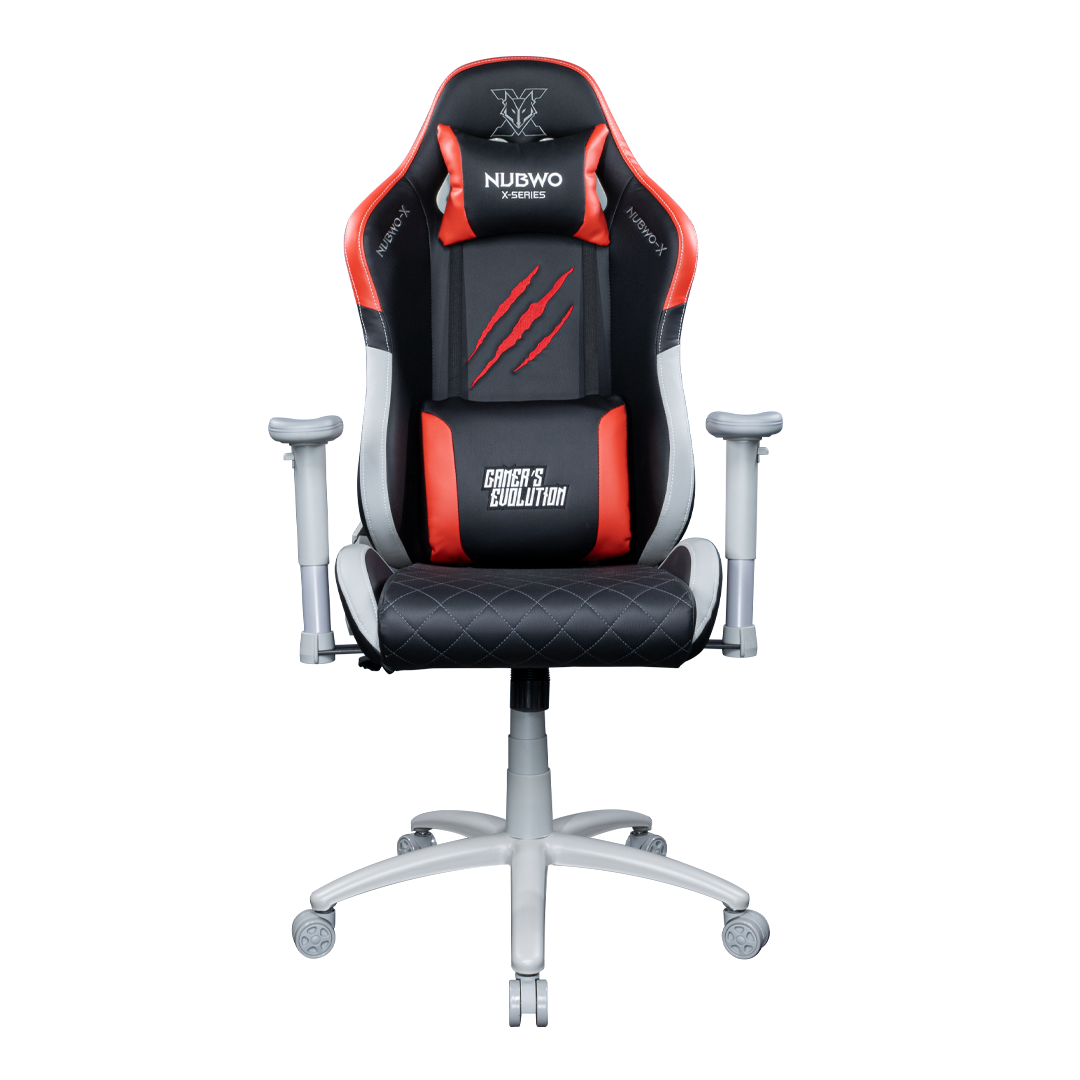 Nubwo X เก้าอี้เล่นเกม Gaming Chair รุ่น NBCH-X112 Black+Grey 02