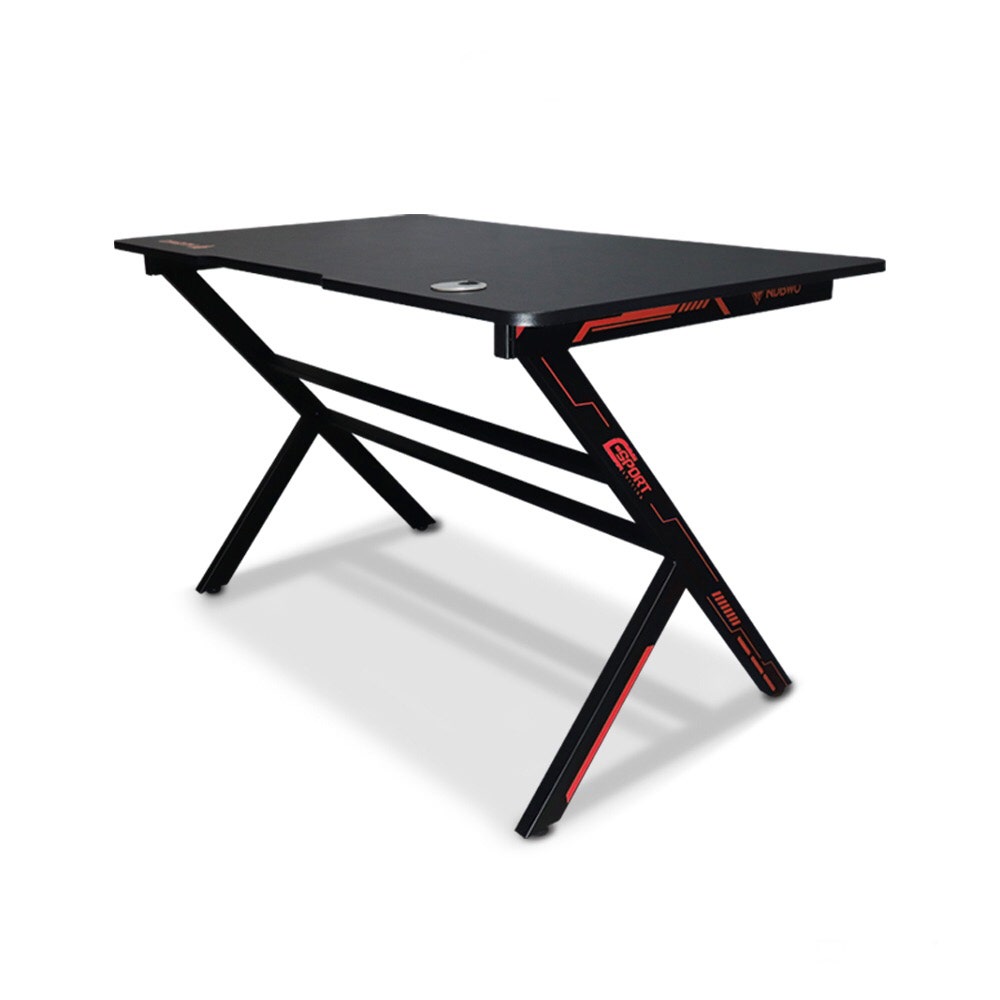 โต๊ะเกมมิ่ง Table E-Sport Durable 'Gaming Desk' Nubwo ND-600S Red 07