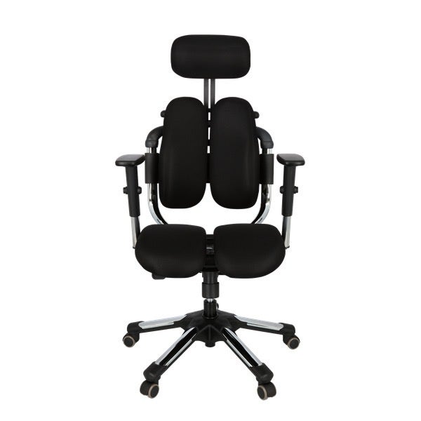 เก้าอี้สำนักงานเพื่อสุขภาพ HARA CHAIR รุ่น V-TYPE-Black-1