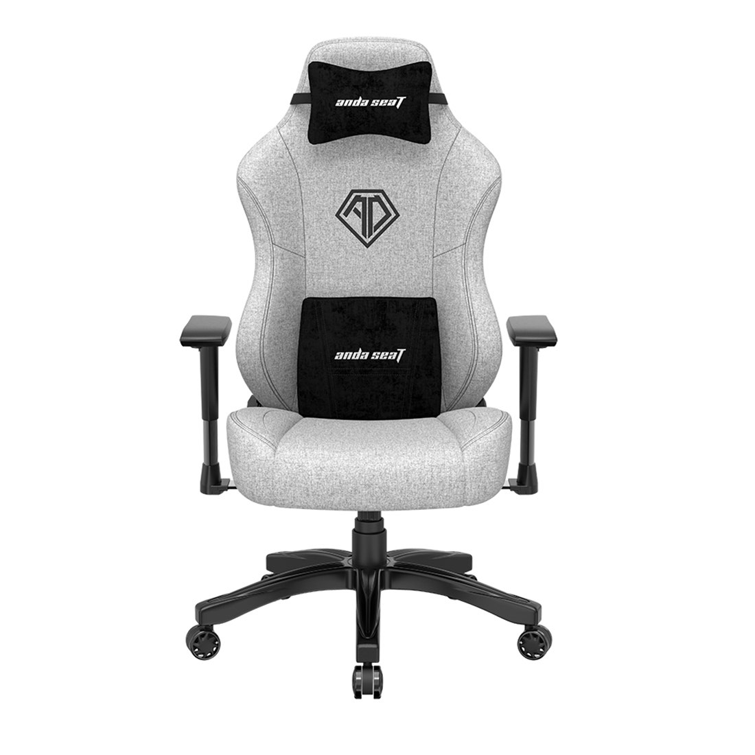 เก้าอี้เล่นเกมAnda Seat Phantom 3 Premium Gaming Chair Elegant Grey Fabric รุ่น แฟนท่อม 3 วัสดุผ้า สีเทา