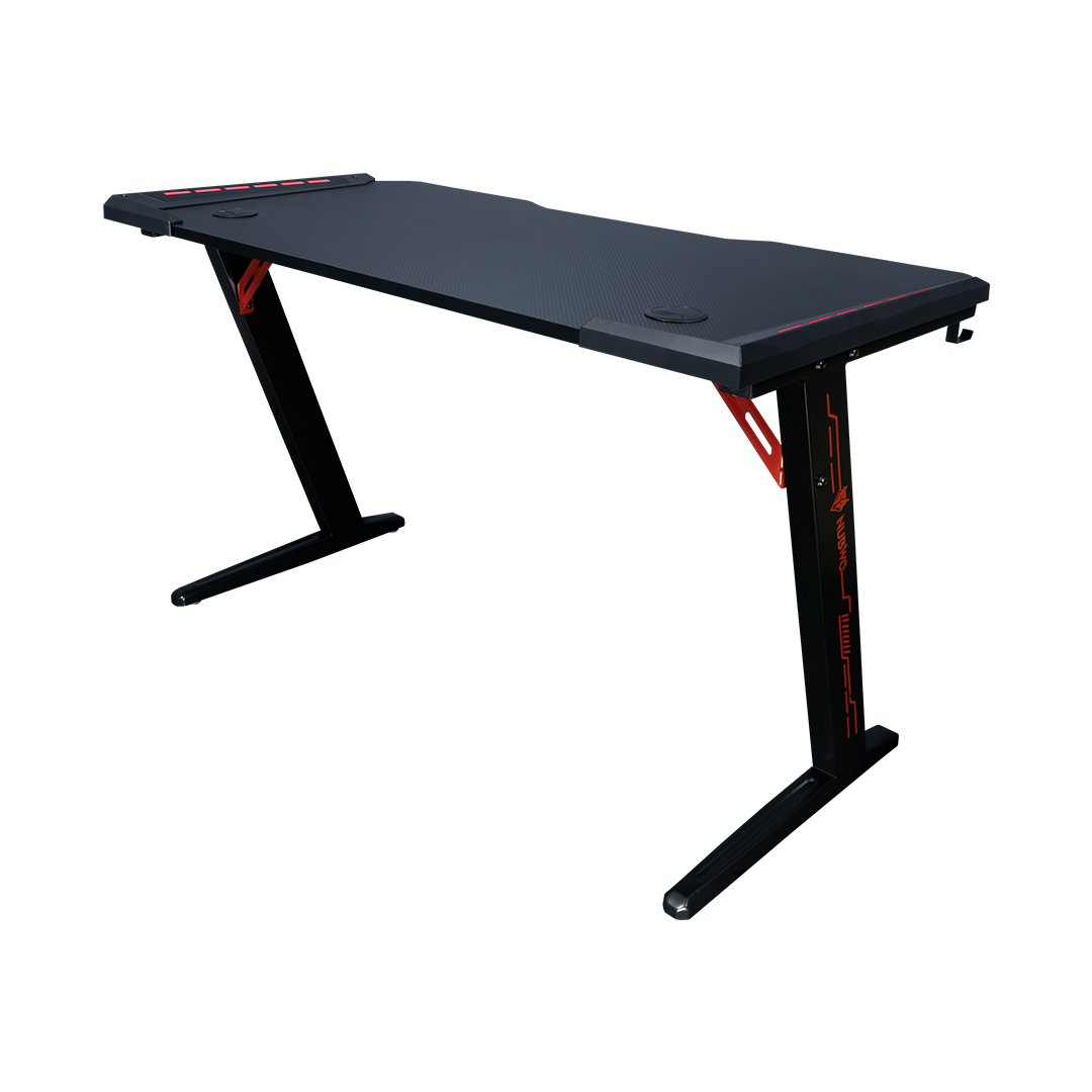 NUBWO โต๊ะเกมมิ่ง Table E-Sport Durable 'Gaming Desk' Nubwo ND-601 BLACK-12