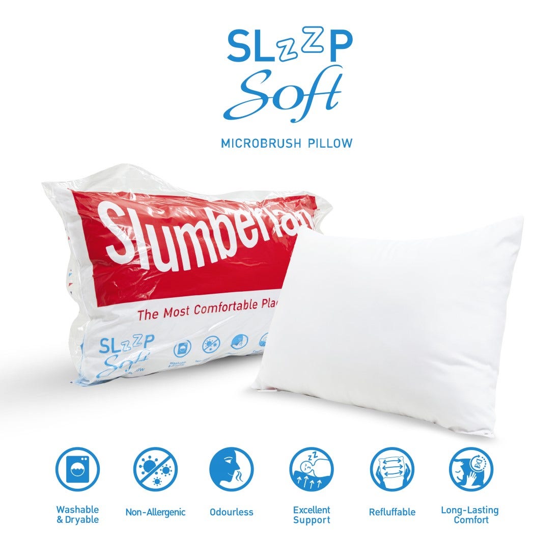 Slumberland Latex Massage Pillow (106PNP)-1