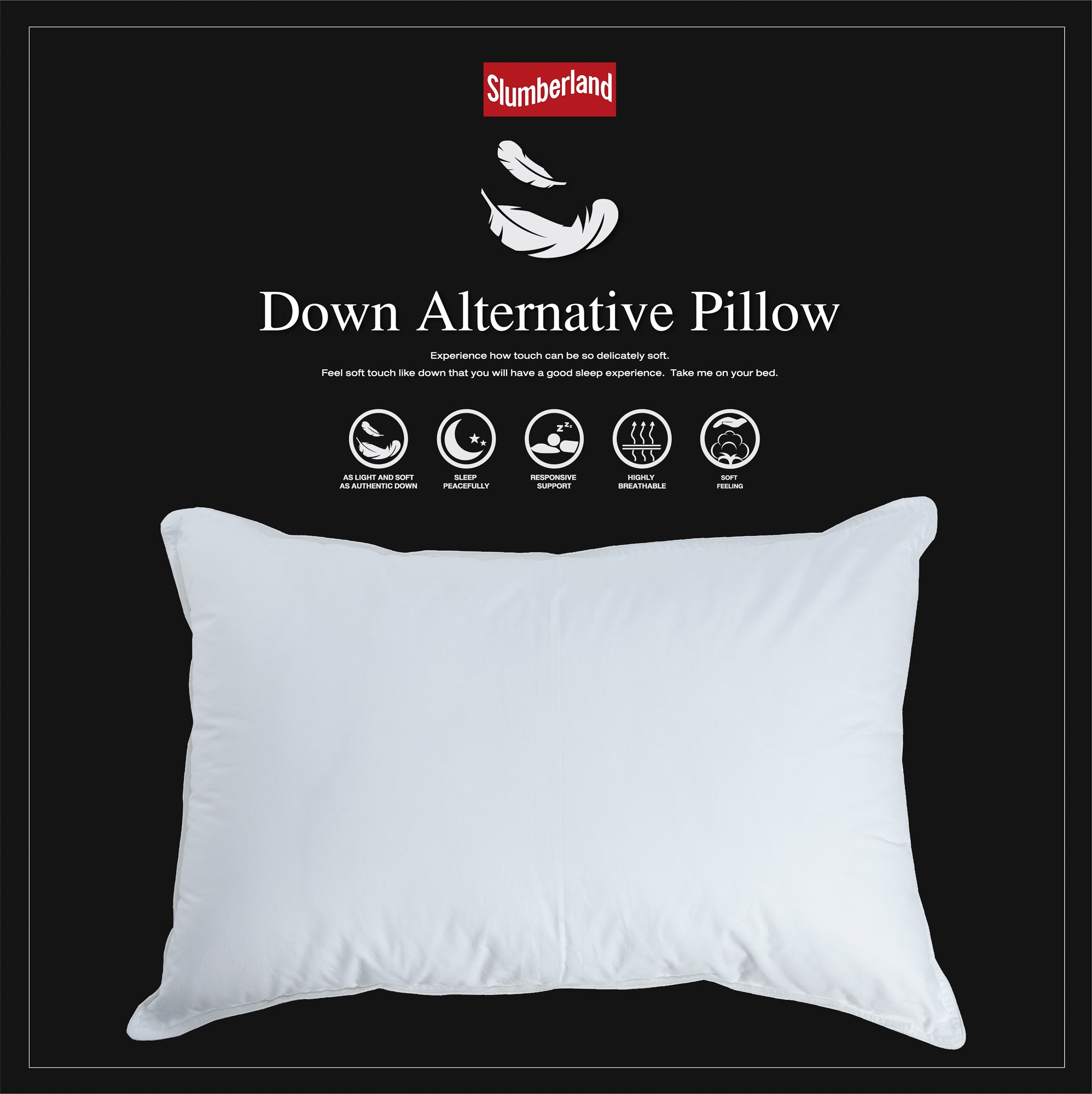 หมอน Slumberland รุ่น Down Alternative Pillow (106PDD)