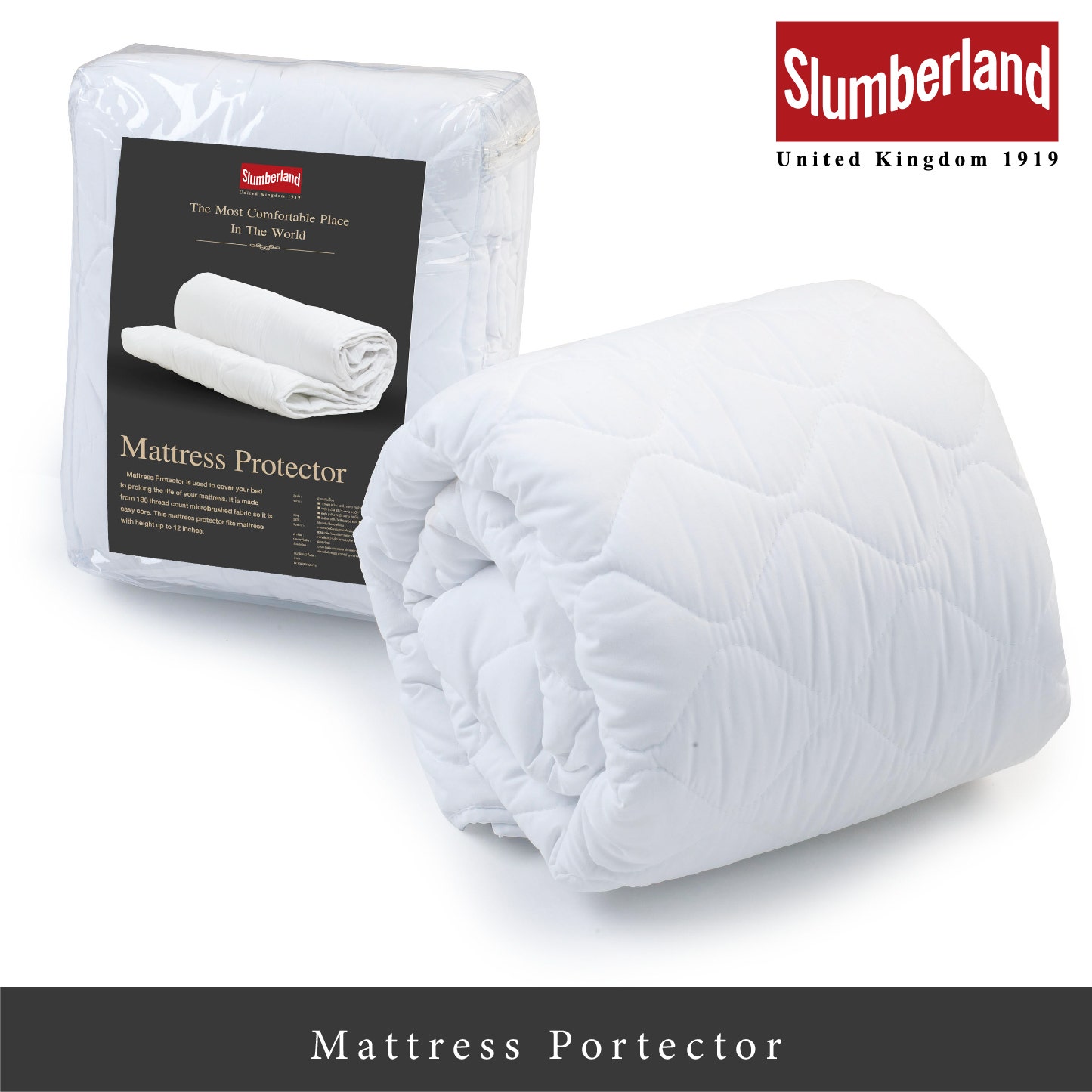 Slumberland ผลิตที่นอนปิคนิคยางพารา Vono รุ่น Carrie Care 3.5 ฟุต-1