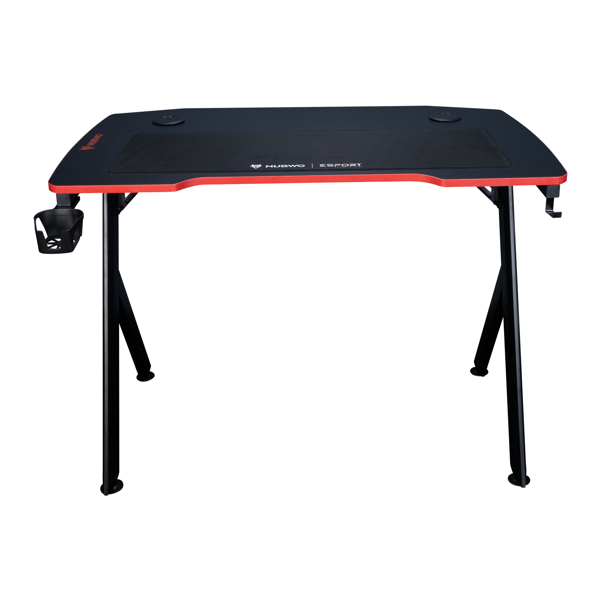 NUBWO โต๊ะเกมมิ่ง Table E-Sport Durable 'Gaming Desk' Nubwo ND-602 BLACK-1