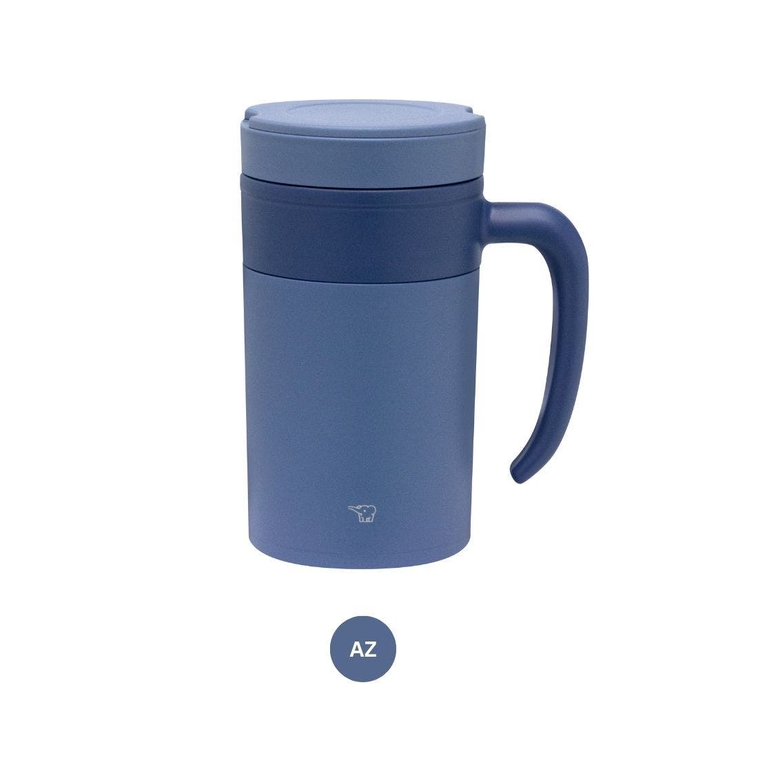 Zojirushi Mug Cup กระติกน้ำสุญญากาศ เก็บความร้อน/เย็น ขนาด 0.48 ลิตร รุ่น SE-KAE48 (AZ) สีน้ำเงิน