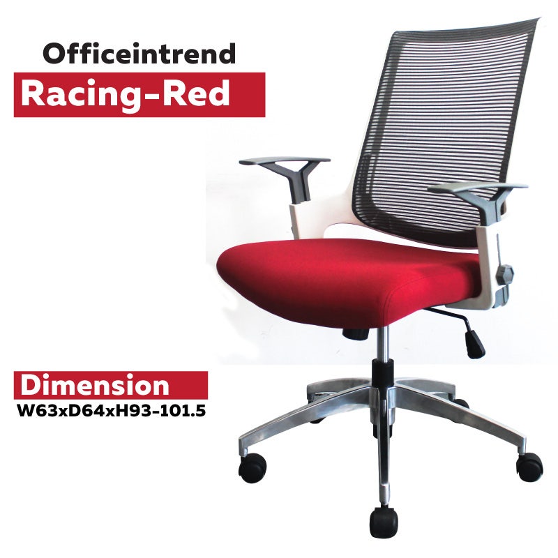 Officeintrend เก้าอี้สำนักงาน รุ่นRacing Red สีแดง-1