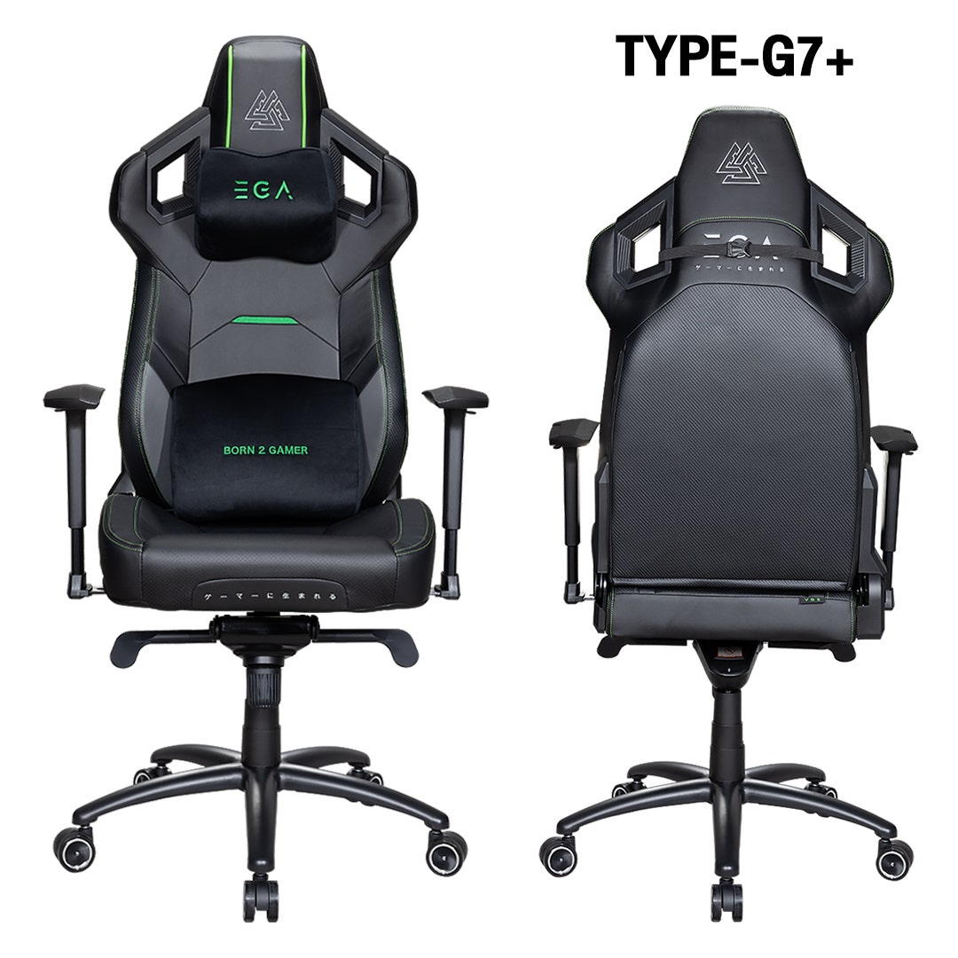 EGA เก้าอี้เล่นเกม GAMING CHAIR TYPE-G7+ Black 15