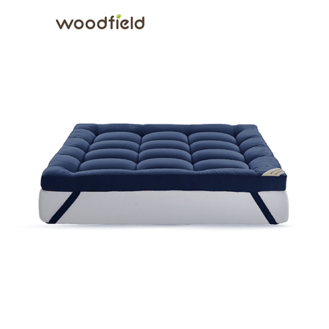 ท็อปเปอร์ Woodfield รุ่น Warrant - Navy Blue หนา 3 นิ้ว ขนาด 6 ฟุต