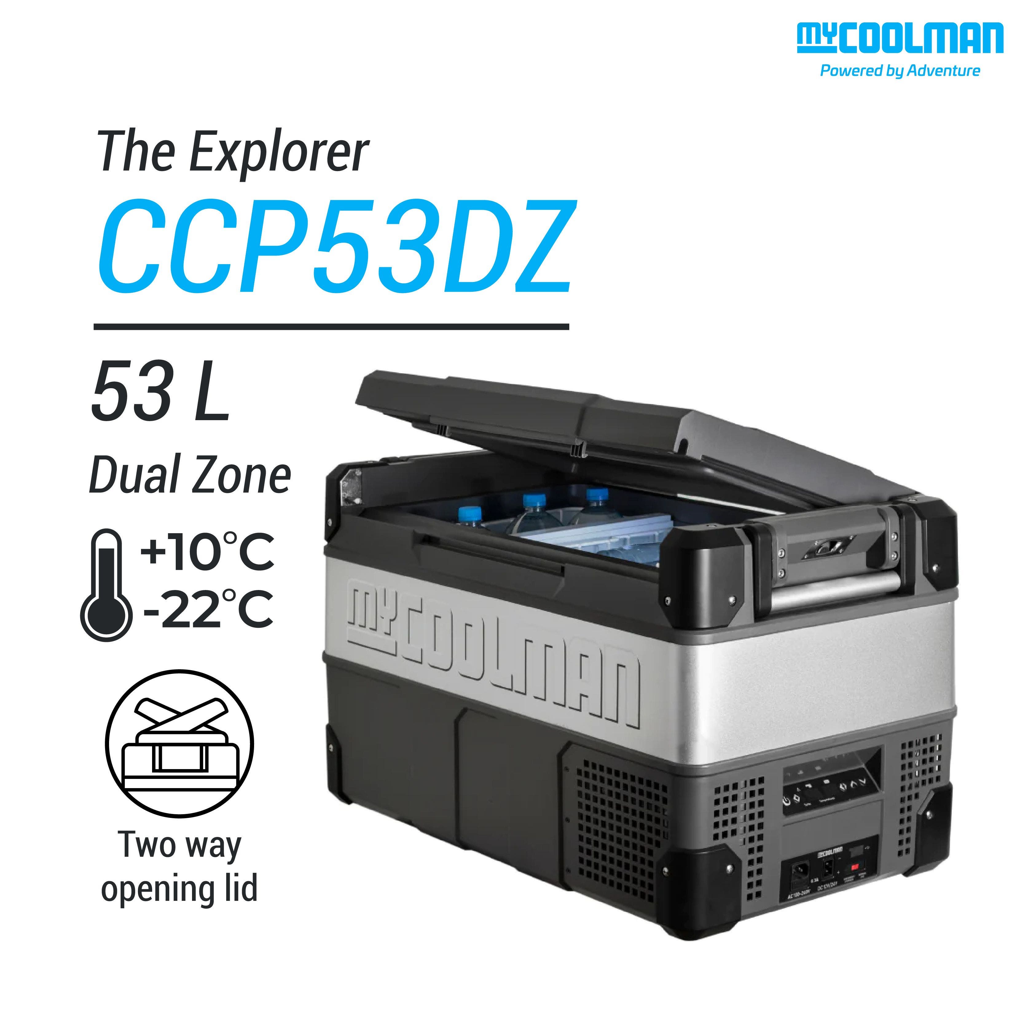 myCOOLMAN CCP85DZ The Adventurer, 96 L - Dual Zone-1