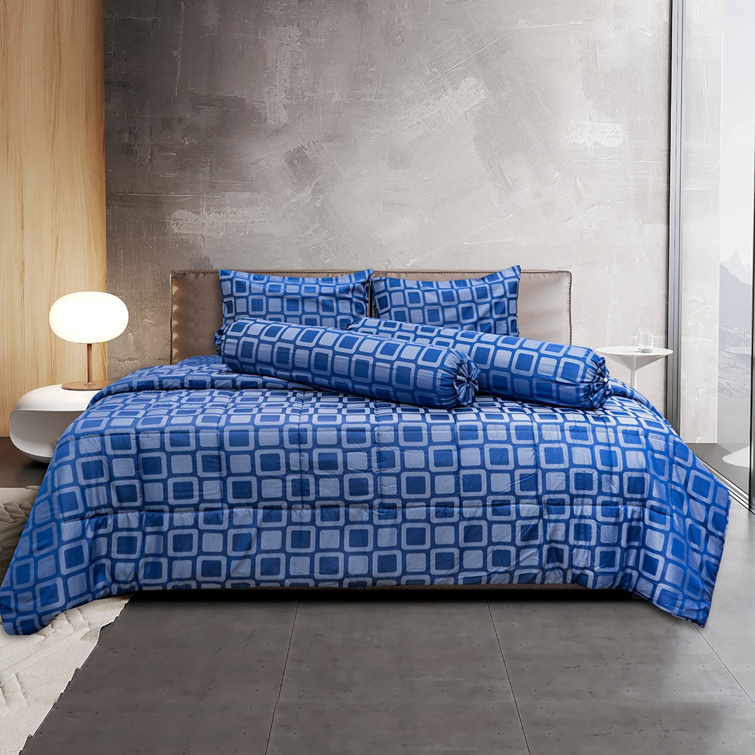 ชุดเครื่องนอน 6 ฟุต 6 ชิ้น PICASSO TENCEL™ Jacguard BUCHA-1