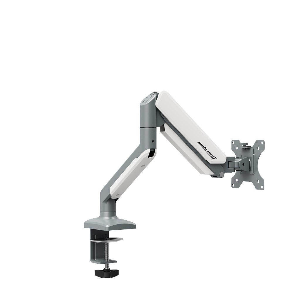 Anda Seat Stealth A6L-1T Ergonomic Single Monitor Arm White 3 Years Warranty (AD-W-A6L-1T-FW) อันดาซีท รุ่น สเตลท์ A6L-1T แขนจับหน้าจอมอนิเตอร์ แบบเดี่ยว ปรับหมุนได้อิสระ รับน้ำหนัก 9 kg สีขาว รับประกันศูนย์ไทย 3 ปี-1