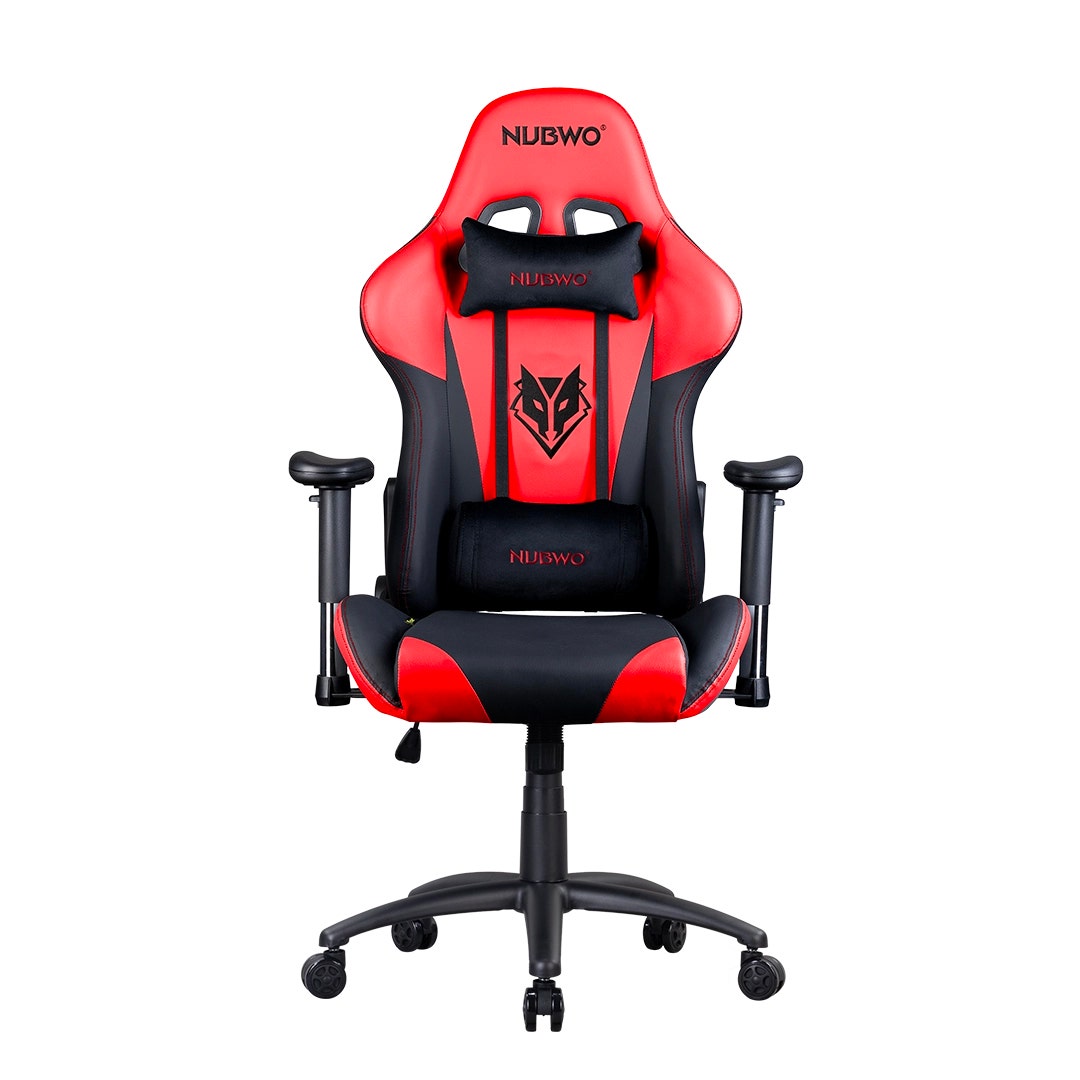 Nubwo เก้าอี้เล่นเกม Gaming Chair รุ่น Nbch007 Phenom Black/Red-1