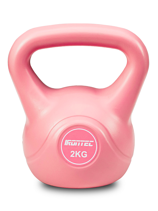 IRONTEC เคตเทิลเบล 2KG สีชมพู (Pink Kettlebell) 02