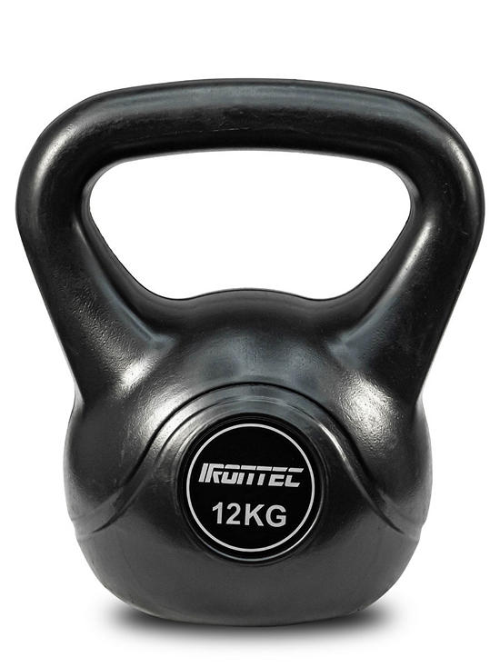 IRONTEC เคตเทิลเบล 12KG สีดำ (Black Kettlebell) 02