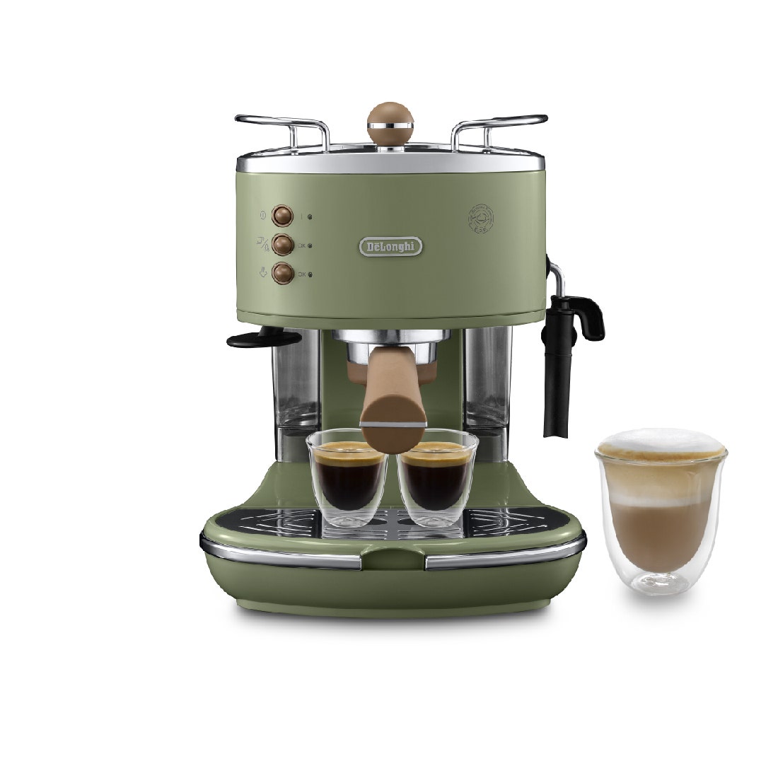 De'Longhi เครื่องชงกาแฟเอสเพรสโซ่ Icona Vintage รุ่น ECOV311.GR