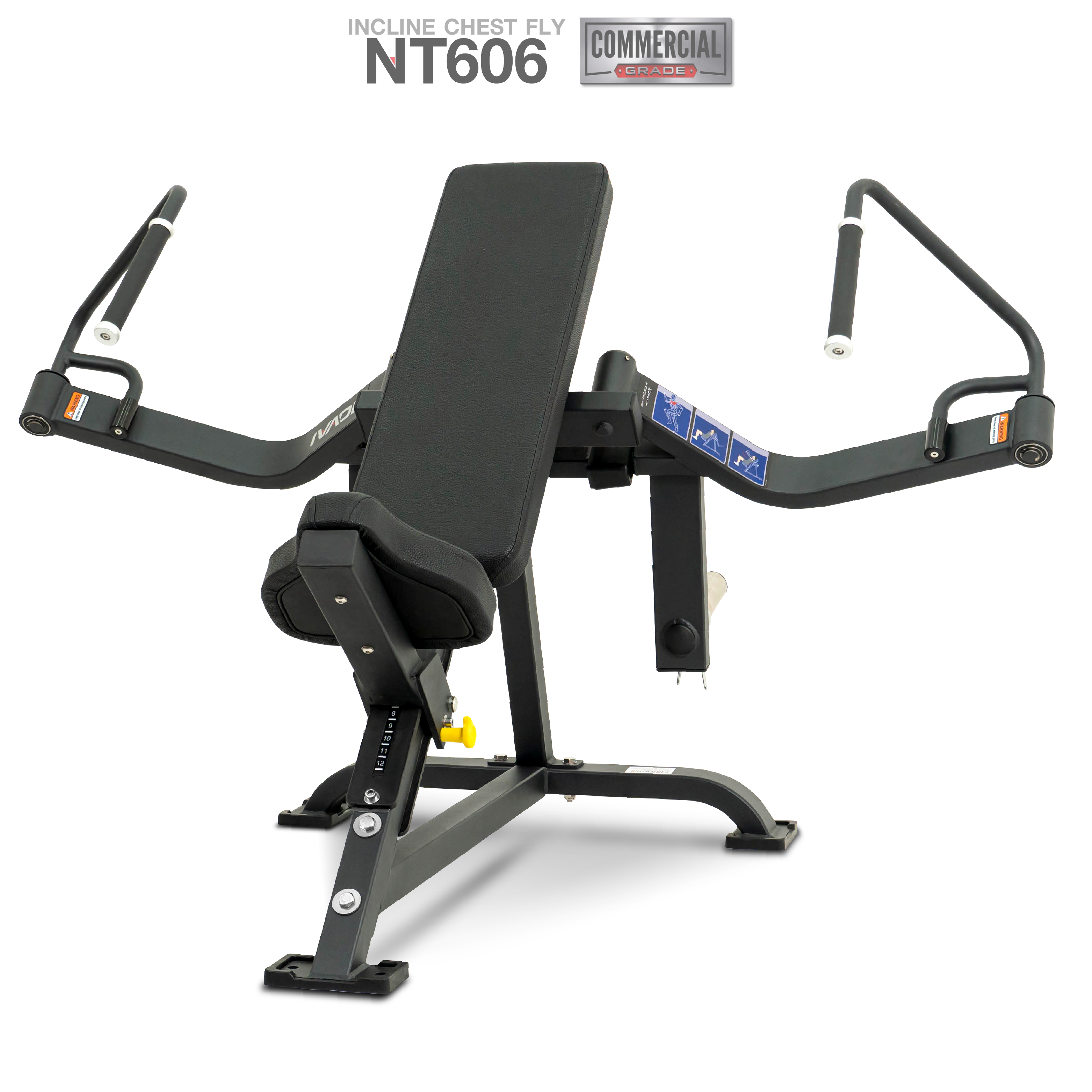 เครื่อง Incline Chest Fly NT606 (Commercial Grade)-1