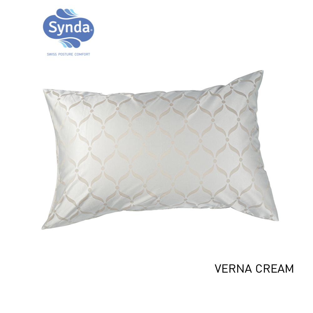 ปลอกหมอนหนุน SYNDA รุ่น VERNA CREAM-1