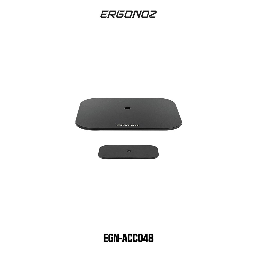 Ergonoz Monitor Arm Reinforcement Plate Black-1