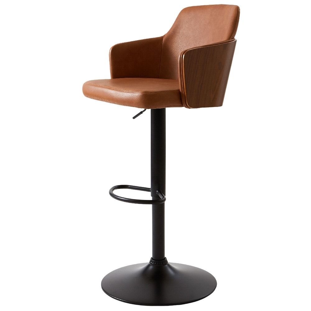 Walnut Bar Stool เก้าอี้บาร์ Furintrend 02