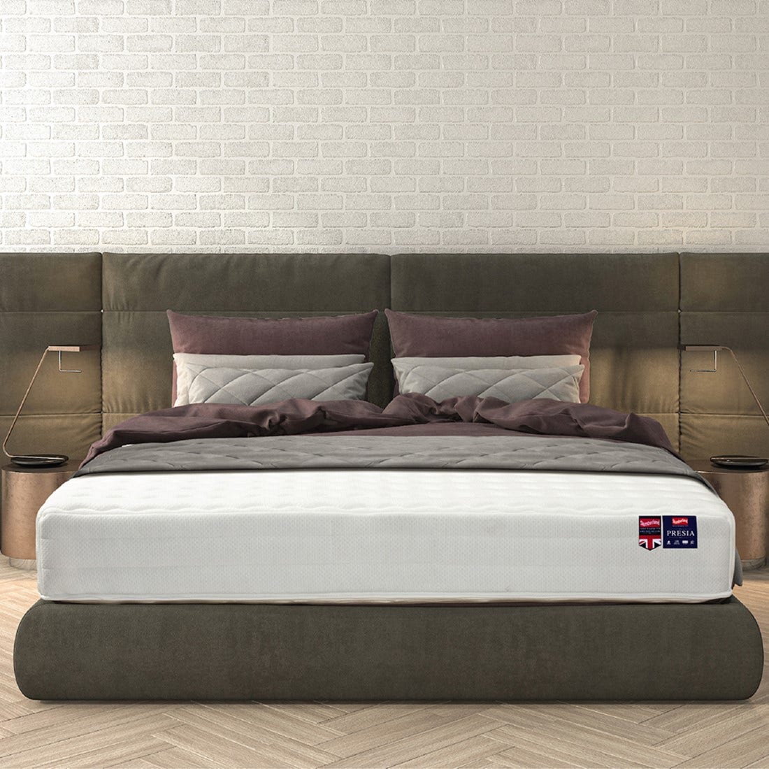 Slumberland ที่นอนรุ่น Presia 6 ฟุต แถมฟรีหมอนหนุน 2 ใบ-5