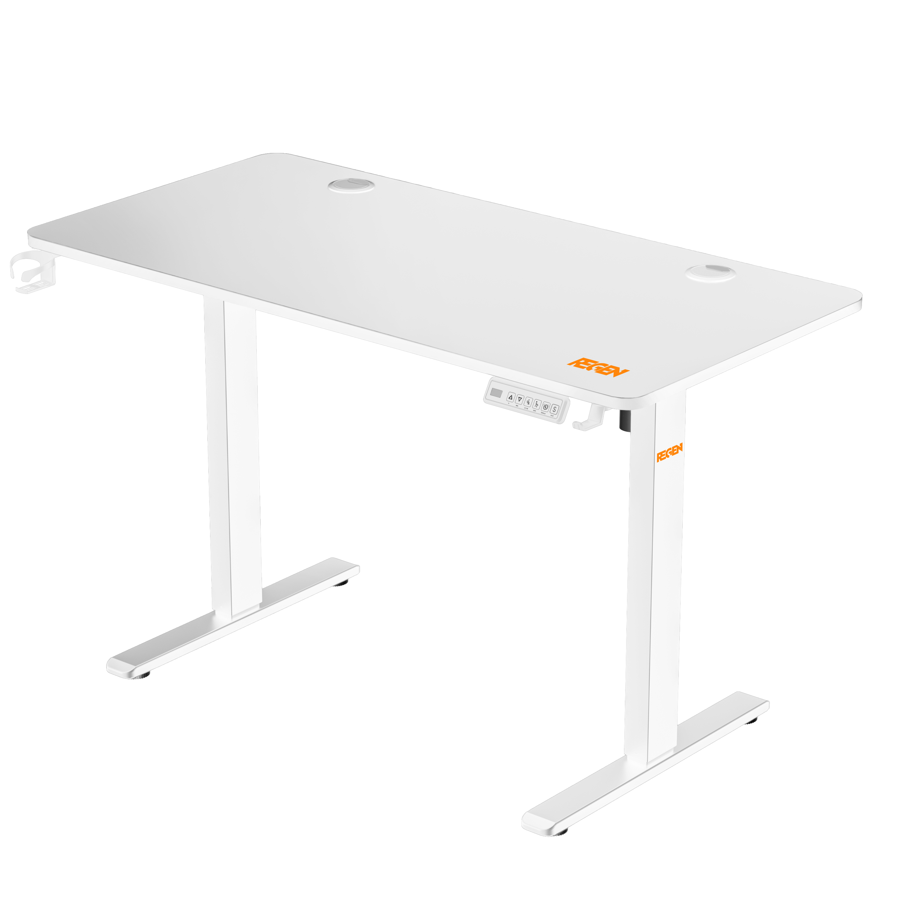 Nubwo โต๊ะเกมมิ่ง Gaming Table REGEN NRT01 White