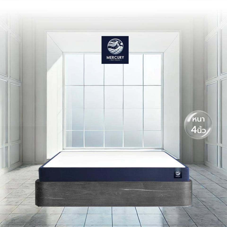 Mercury Mattress ที่นอนคูลเจลเมมโมรี่โฟม รุ่น Moroni ความหนา 4 นิ้ว 6 ฟุต-1